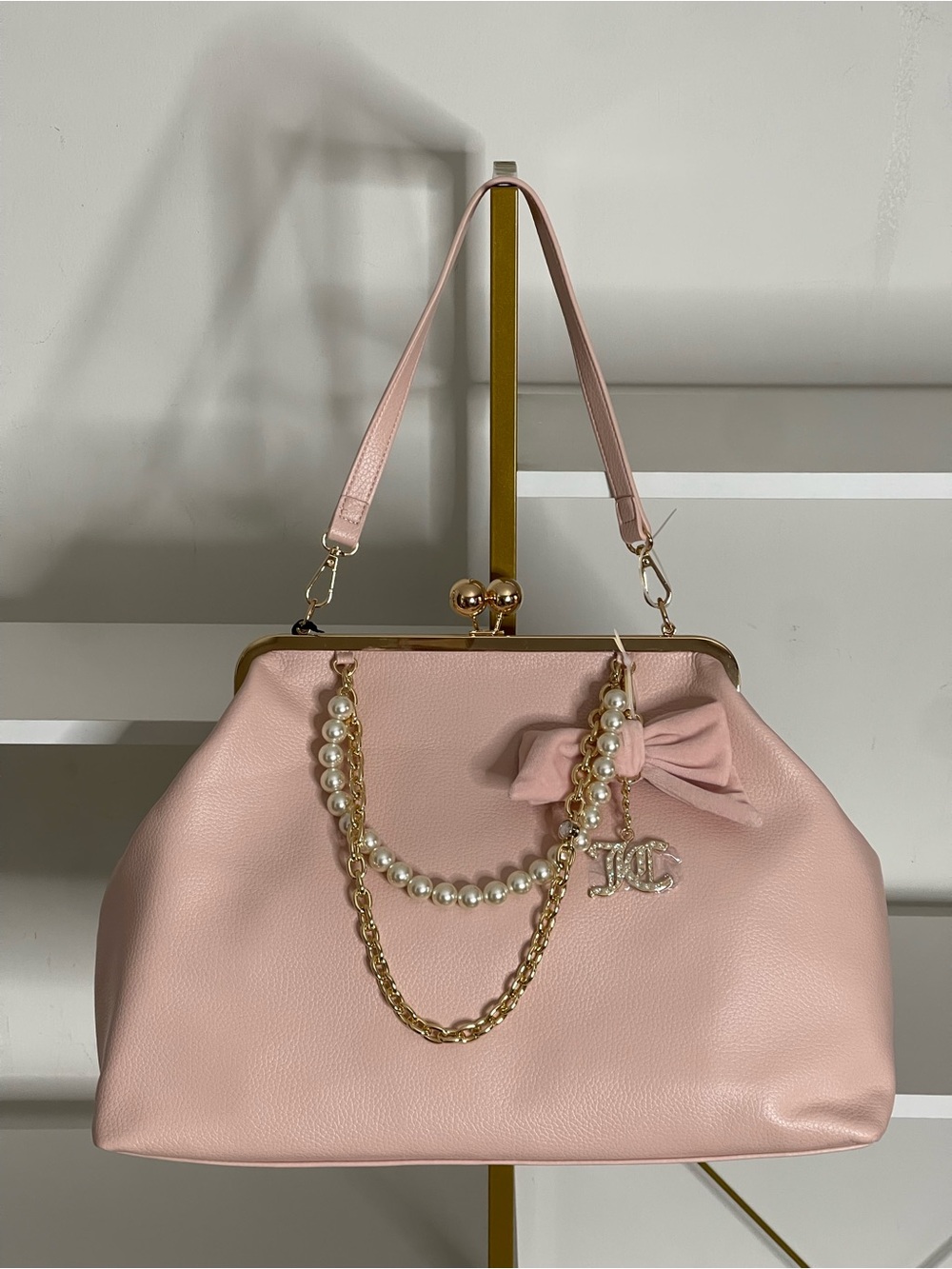 Juicy Couture Pink Shoulder Bag Clutch